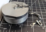2.5 Amphenol Non-conductive Plug Cover With Chain A1b4. Fixed Price $15.50.