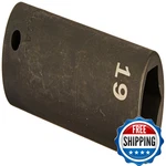 Sk Tools Usa 1/2 Drive 19mm 6 Point Deep Impact Socket. Fixed Price $34.31.