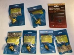 Nos Lot Of 8 Router Bits, Carb-tech, 1/2" R To 1/16"r, 1/4" Shank + Core Box Bit. Fixed Price $32.50.