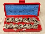 Accupro 15 Piece Collet Set Series Er25 3/16" To 5/8" Capacity. Fixed Price $227.90.