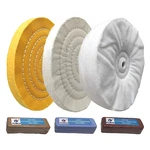 Purui 8" Buffing Polishing Wheel-coarse (42ply) Medium(60ply) Fine(40ply) With 5. Fixed Price $38.33.