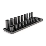 Tekton Sid91208 3/8" Drive 6-point Impact Socket Set, 18-piece. Fixed Price $74.00.