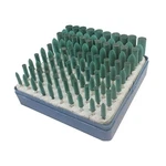 Chiloskit 100pcs Buffing Rubber Polishing Burr Grinding Bit Nail Drill.... Fixed Price $27.89.