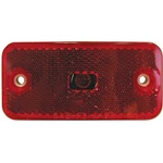 Peterson Mfg. V2548r Rectangular Incandescent Clearance Light Red Das. Fixed Price $11.40.