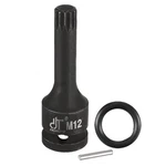 Uxcell 1/2" Drive X M12 12mm Impact Triple Square Spline Bit Socket Metric 3".... Fixed Price $17.35.