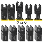 Oscillating Saw Blades, 115pcs Titanium Multitool Blades For Metal,. Fixed Price $88.22.