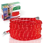 Tupkee Led Rope Light Red - 24 Feet, For Indoor Outdoor Decorative Tube Lights. Fixed Price $30.99.