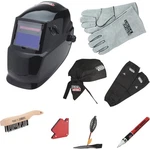 Lincoln Electric Auto-darkening Welding Helmet Kit, Glossy Black, Model# K4767-1. Fixed Price $150.65.