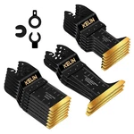 Kelin 16pcs Titanium Oscillating Tool Blades, Universal Multitool Blades For Met. Fixed Price $58.09.