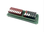 Crouzet Pb-16c4-t I/o Module Board 57-461 Rev B W/ Modules C40ac & C40dc. Fixed Price $135.89.