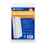 Vicmore 2 Pack Mattress Bags For Moving & Storage, 1.5 Mil Clear Plastic Matt.... Fixed Price $22.51.