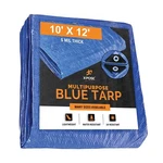 Better Blue Poly Tarp 10' X 12' - Multipurpose Protective Cover Lightweight.... Fixed Price $29.49.