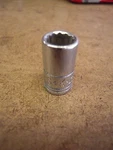 Sk 8mm Metric 43707 1/4" Dr Socket 12 Pt New. Fixed Price $8.00.