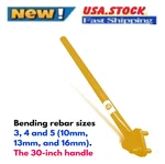Hickey Bar For Bending Steel Rebar Bender Sizes 3 4 5 In Tight Places Hand Tool. Fixed Price $59.99.