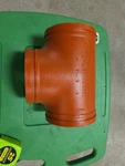 Victaulic Firelock Style 002 Grooved Tee 6" 168.3mm Ductile Iron Pipe Fitting. Fixed Price $59.00.