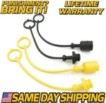 (4 Pack) Hydraulic Plug & Cap Set Fits Parker 1/2 60 Series H4-66m, H4-65m. Fixed Price $19.97.