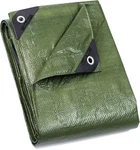 Guard Shield Tarp Green 9x9 Feet Multi Purpose Waterproof Poly Cover 5mil. Fixed Price $22.92.