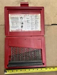 Cleveland Twist Drill Co. 59 Cle-forge 2301-8103 High Speed Drills Stand. Fixed Price $129.99.