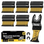 Tolesa 50pk Cr-v Oscillating Saw Blade Wood, Arc Edge Tool Blades. Fixed Price $64.32.