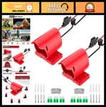 Power Wheel Adapter For Milwaukee M12 Battery - 12v Conversion Kit, Switch & Fus. Fixed Price $31.99.