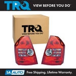 Trq Rear Tail Lights Set Driver & Passenger Side Fits 2008-2010 Chrysler 300. Fixed Price $124.95.