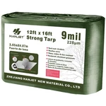 Multi Purpose Tarp 12' X 16' 9-mil Thick Waterproof Camping Tents Tarps Poly .... Fixed Price $42.27.