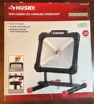 Husky 3500 Lumen Portable Led Work Light New In Original Packaging 1001 863 385. Fixed Price $27.98.