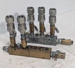 Pair Of Datum Manifolds 6 & 7 Position W/ Anderson Brass Ball Valves. Fixed Price $49.99.