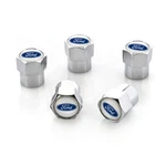 Ford Blue Tire Valve Stem Caps Pack Of 5 Tpms Compatible Abs Plastic. Fixed Price $20.99.